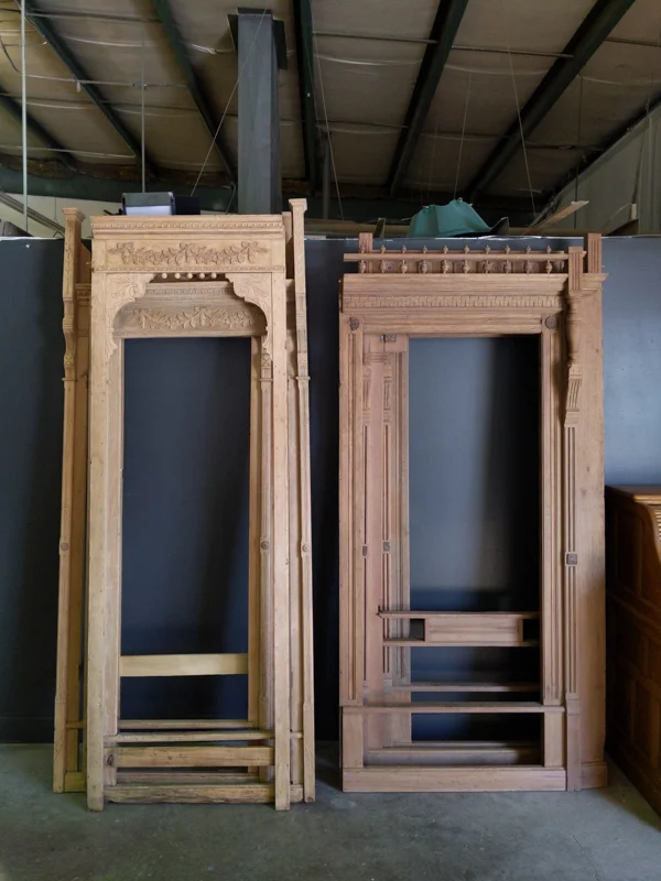 Stripping Paint From Antiques 1880's Walnut Closet Faces — Kin