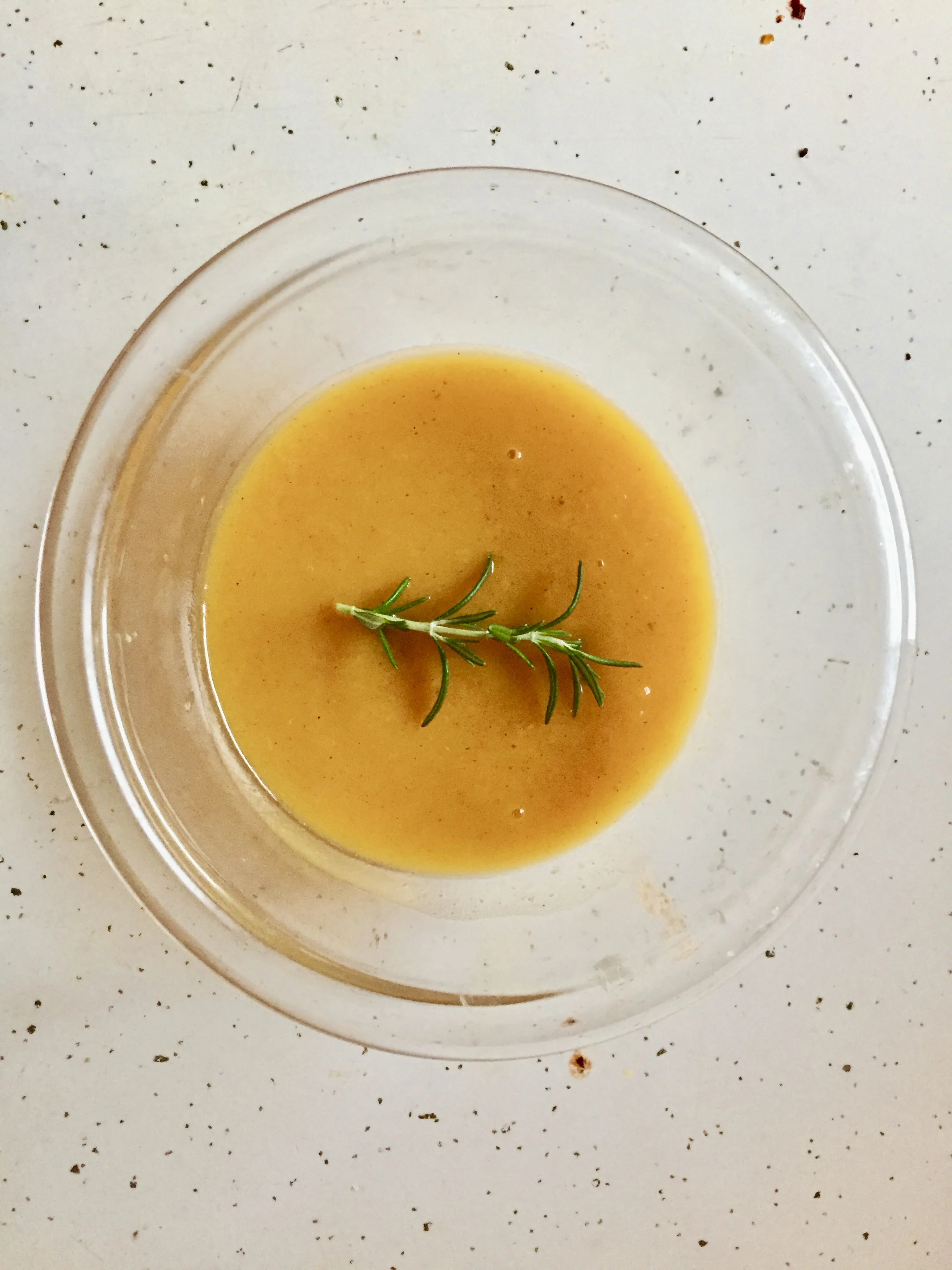 IngredientsButternut Squash (Medium)6 cups of chicken stockSprigs of RosemarySm shallot2-3 cloves of garlicnutmeg (to taste)CinnamonSea Salt and Crushed Black Pepper2 tbs of butter (the real deal) &nbsp; &nbsp; &nbsp; &nbsp; &nbsp; &nbsp; &nbsp; &nb…