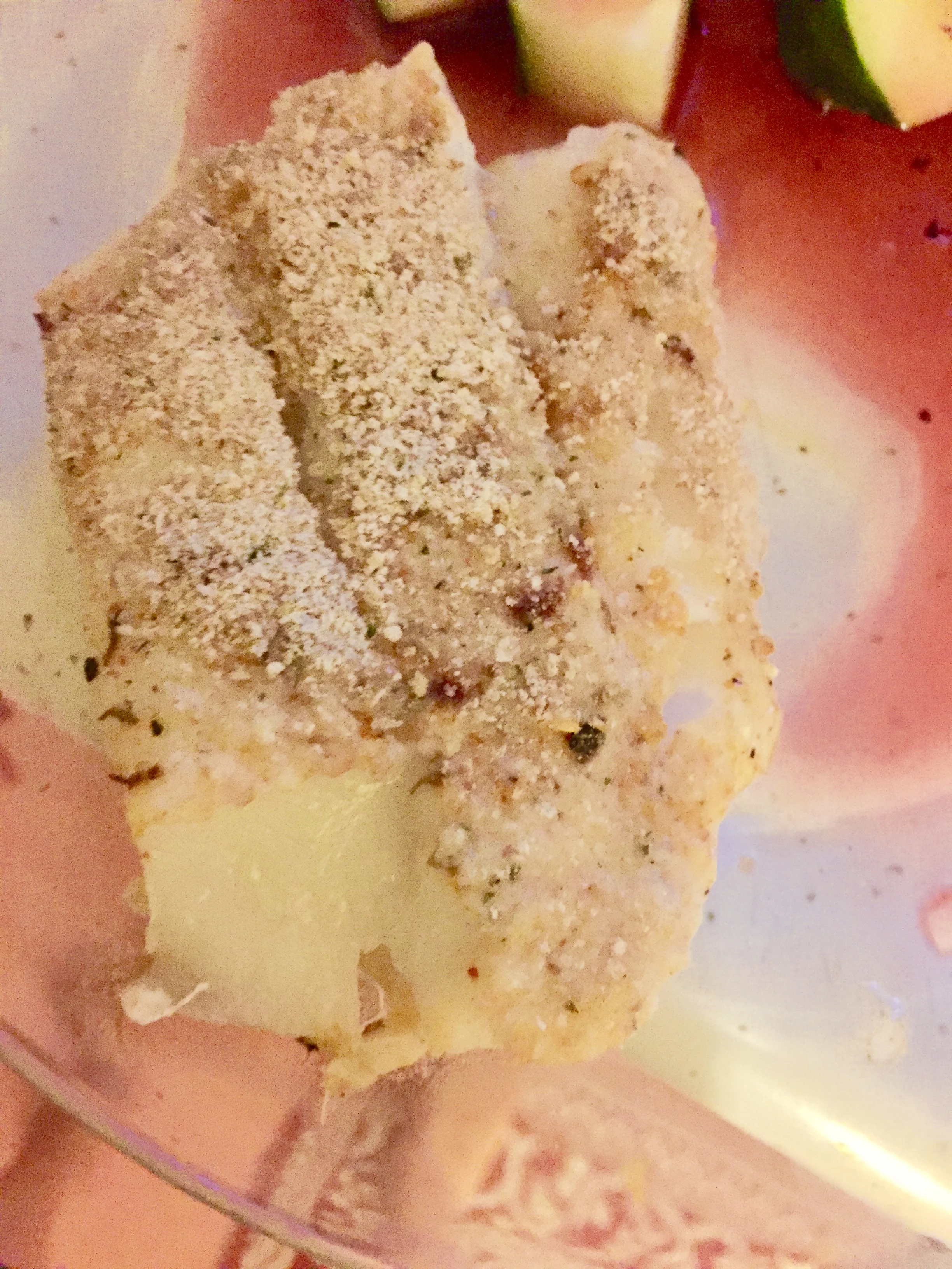 IngredientsFillet of codJamaican Jerk / Creole seasoningOlive OilGarlicLemon Juice or LemonSeasoned bread crumbs (I used Progresso Italian)Plan of AttackPreheat the oven to 390 degreesBrush the cod with olive oil, sprinkle with lemon juice, and coat…