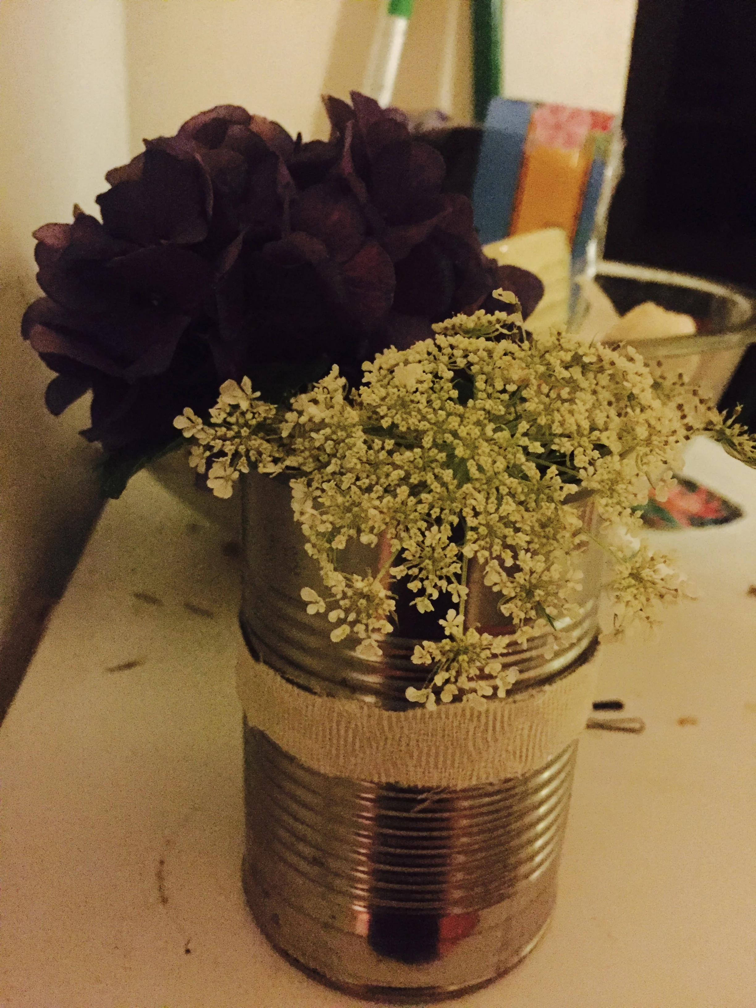 Tin Can Vases