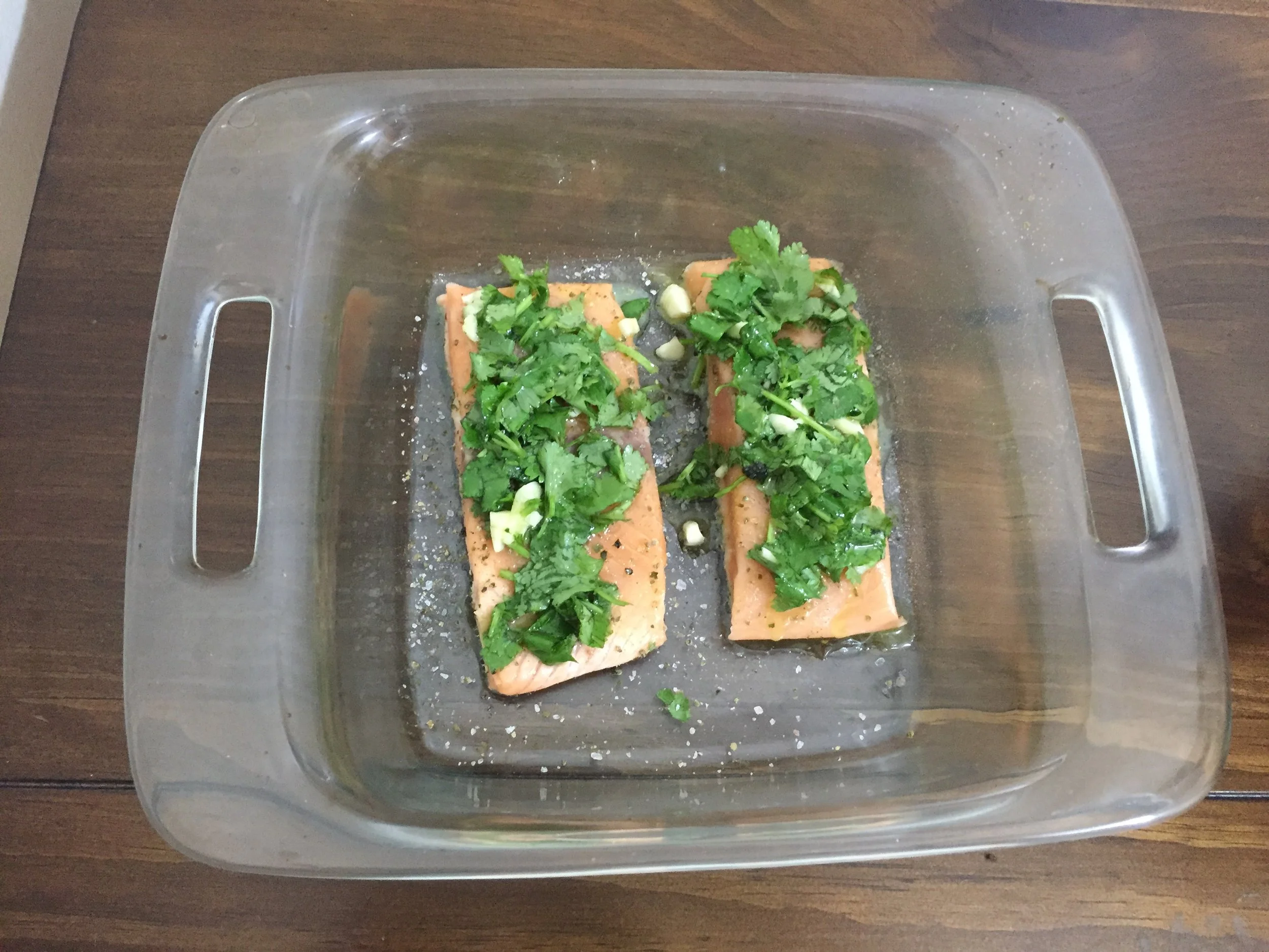 Place in the oven for 9-15 minutes to bake under high heat. *check at minutes 11-13 to determine oven strength.Serve smiling and exciting about future Omega 3's!