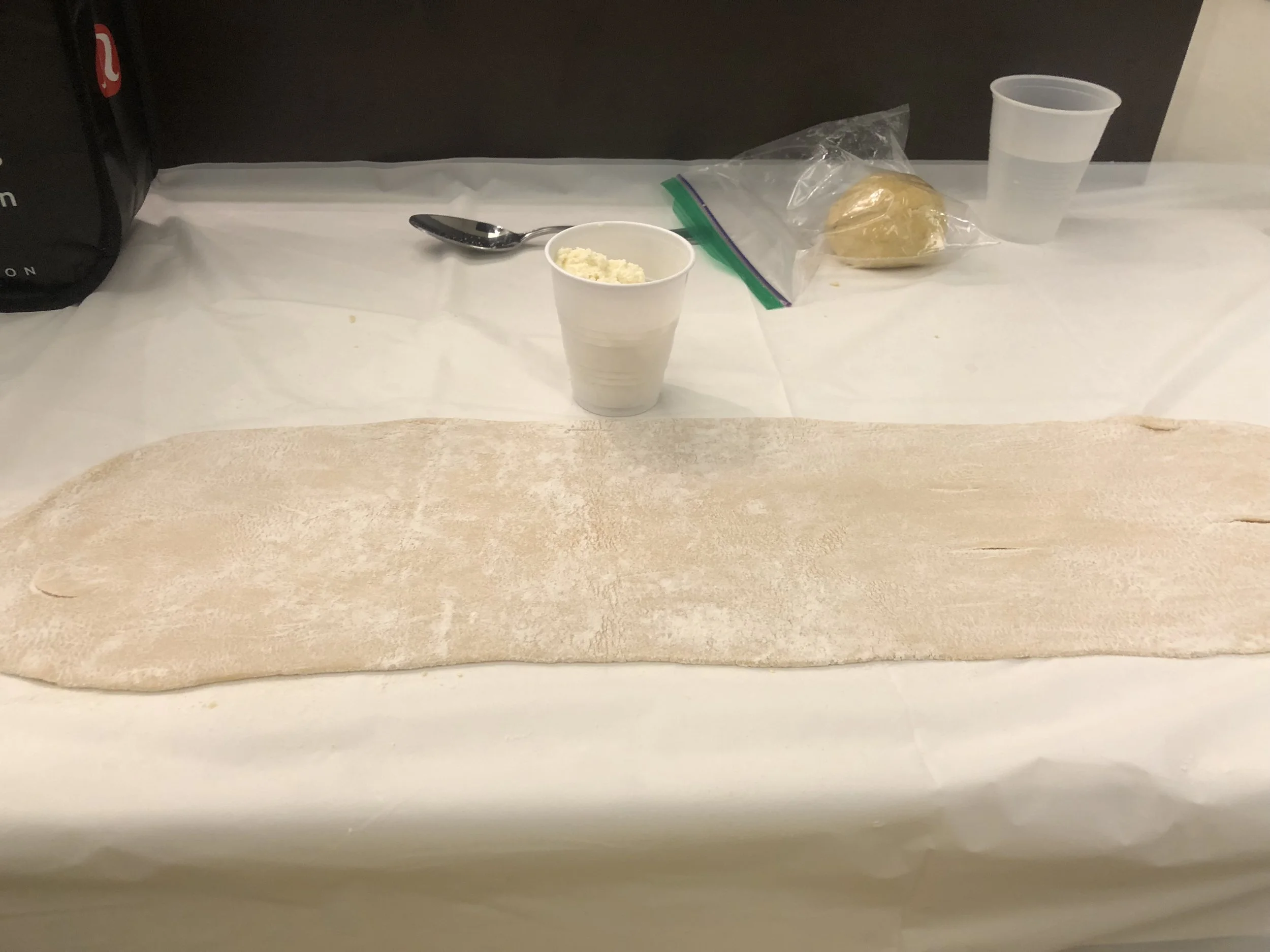 Lay the sheet on a floured workable surface