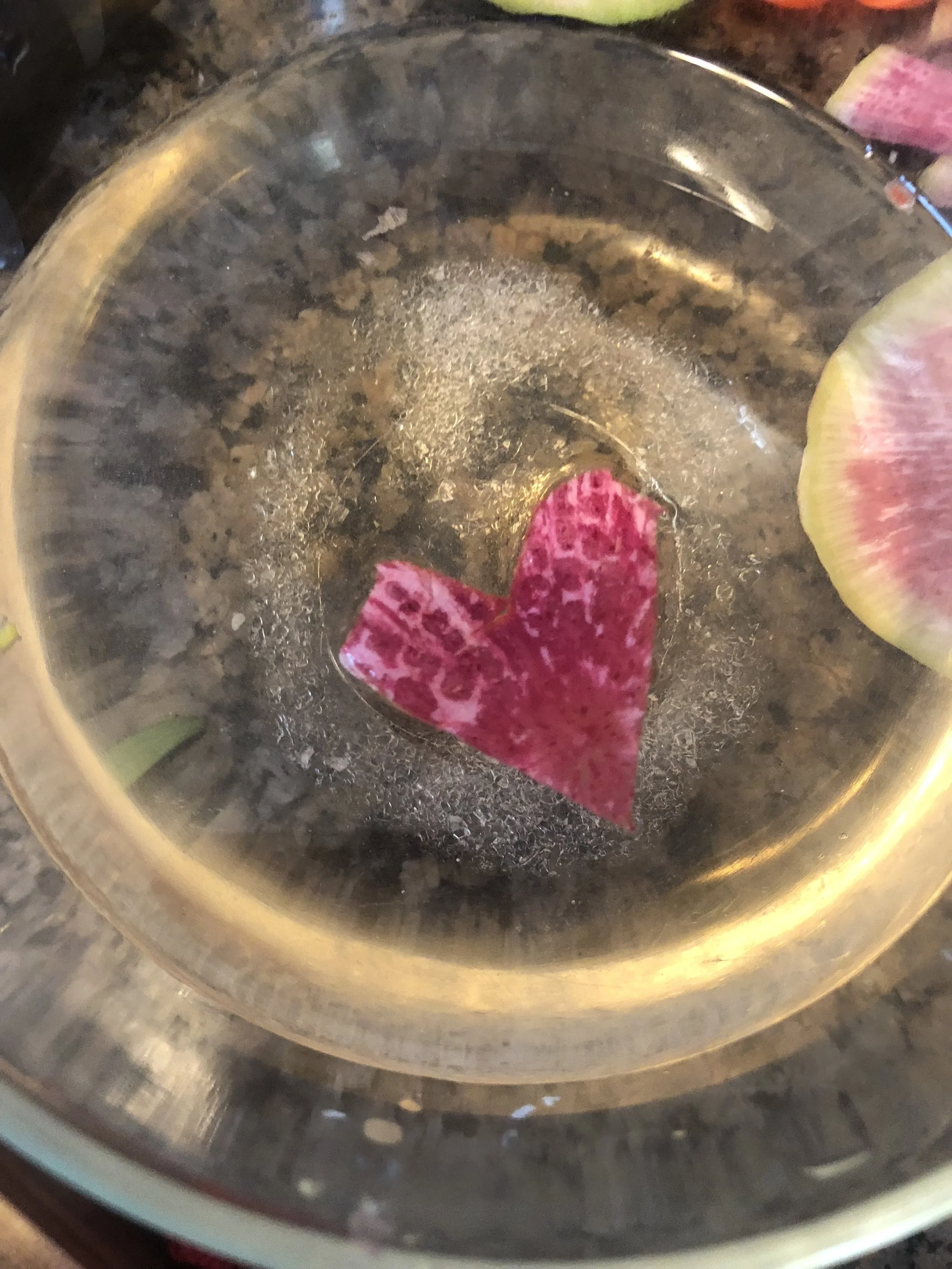 Medium massive watermelon radish (some watermelon radishes are the size of traditional red radishes, but some varieties are more the size of a red onion...I bought the second kind at my local farmers market and adjusted directions)0.5 cup of rice wi…