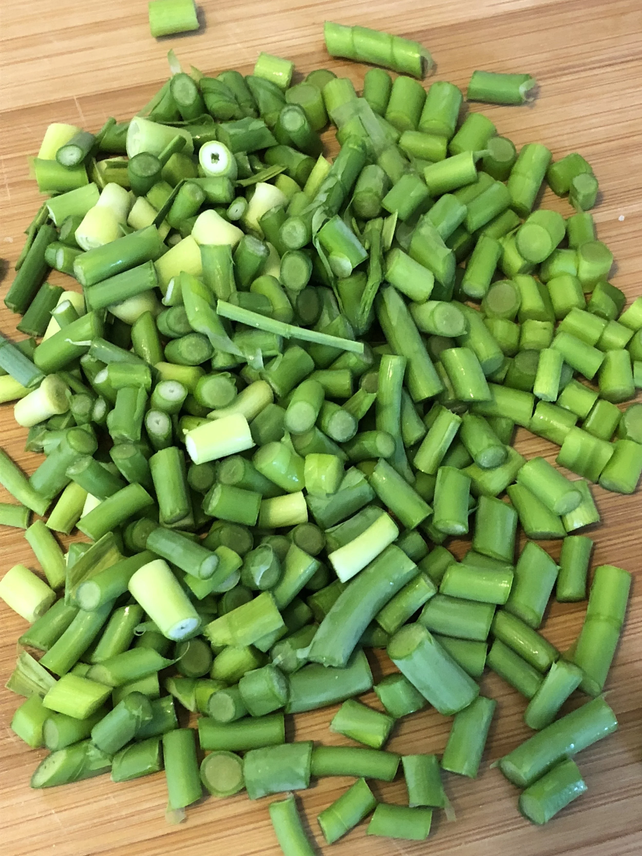 Dice the scapes&nbsp;