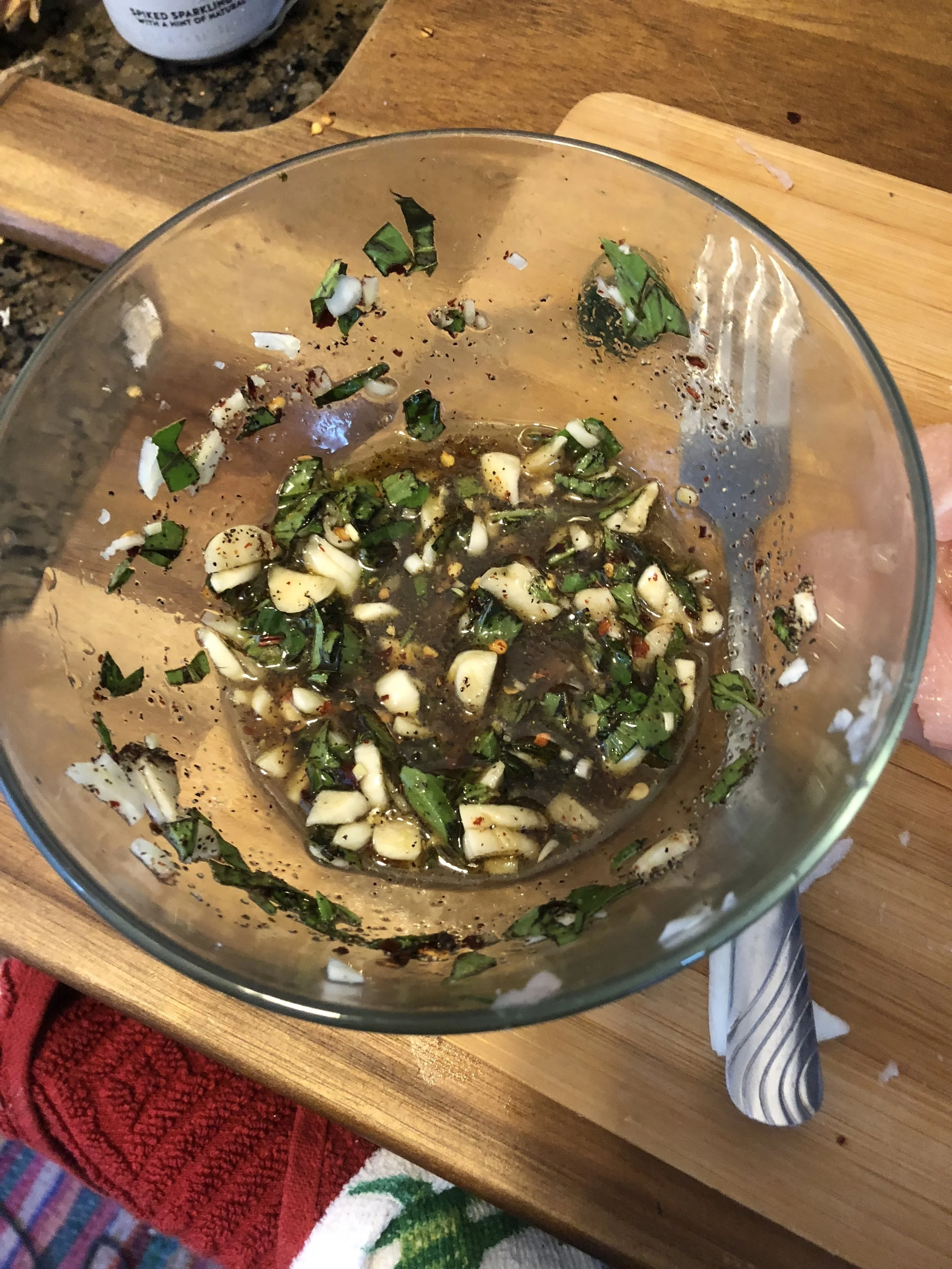 Serving/use suggestion: I sautéed chicken and broccoli with this pesto and then added rice noodles, which I allowed to cook in the medium skillet with the chicken and broccoli. *Optional: I added 2 tbls of sweet Thai chili sauce.