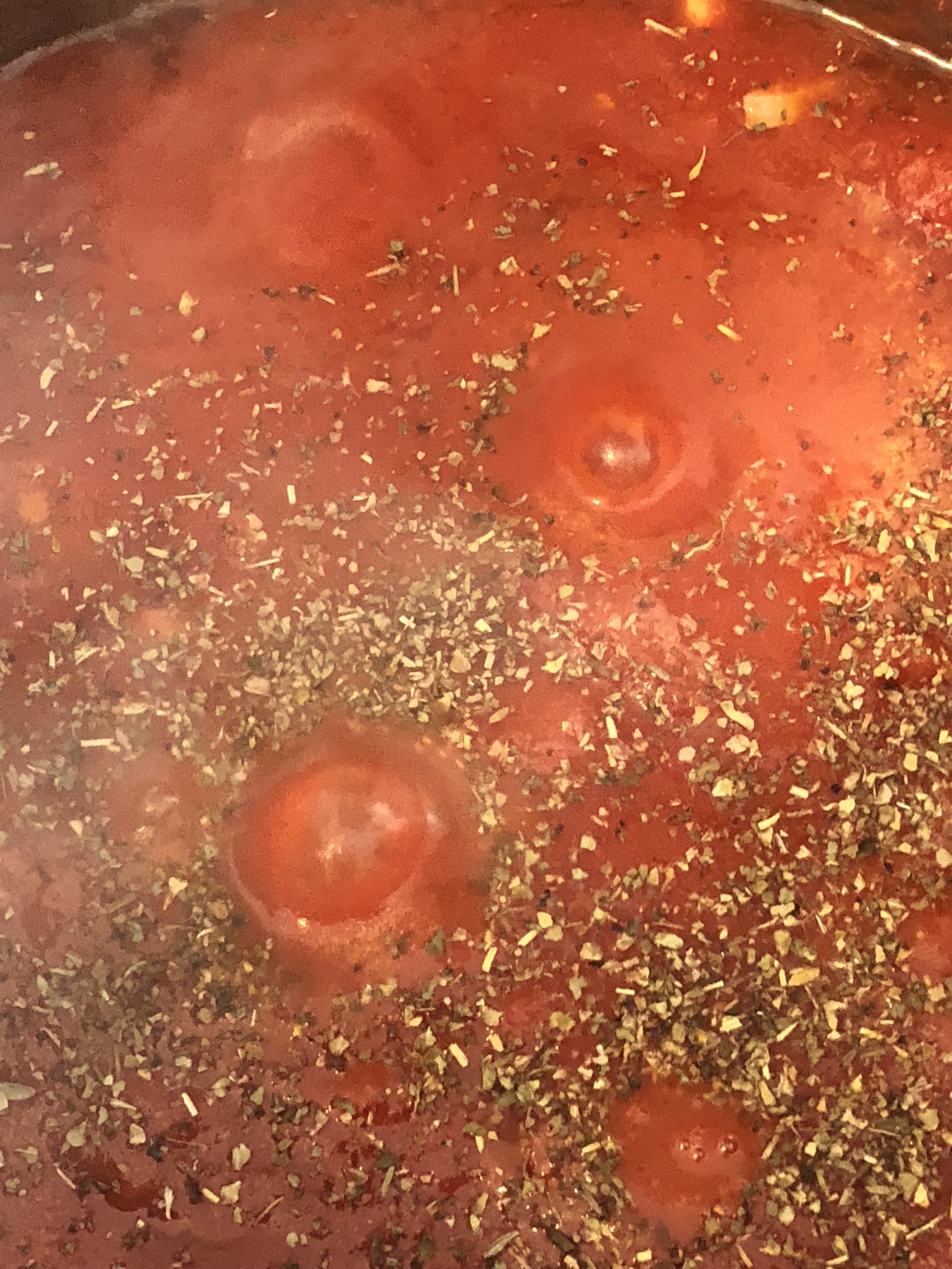 Ingredients2 oz of salt pork sliced into slim slices2 30 oz cans of crushed tomatoes (I opted for the canned peeled Rao’s brand tomatoes with basil added because I knew the whole tomatoes would cook down0.25 cup of olive oil0.5 onion diced3-5 garlic…