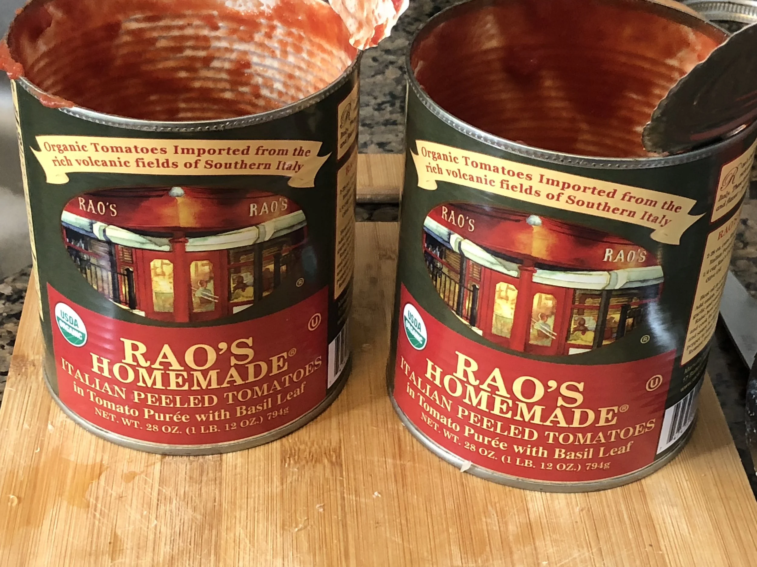 Add your tomatoes and cooke for 40-60 minutes. After sauce has integrated, add the Italian seasoning (or straight oregano if this is what you’re using) and cook for an additional 5-6 minutes. Taste and add salt and pepper according to your tastes.