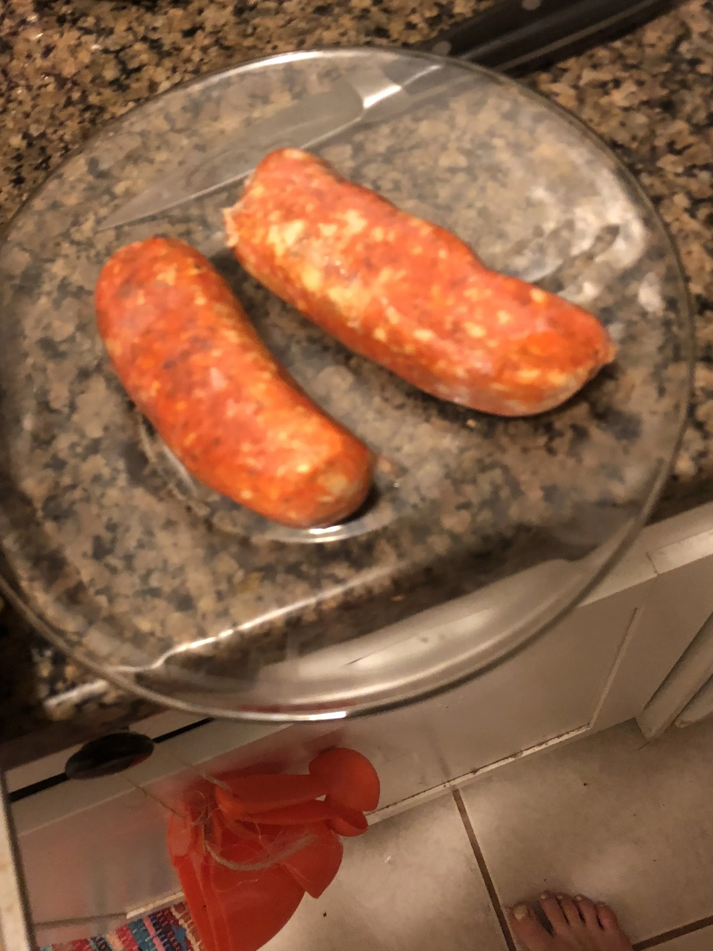 score your sausages on all sides