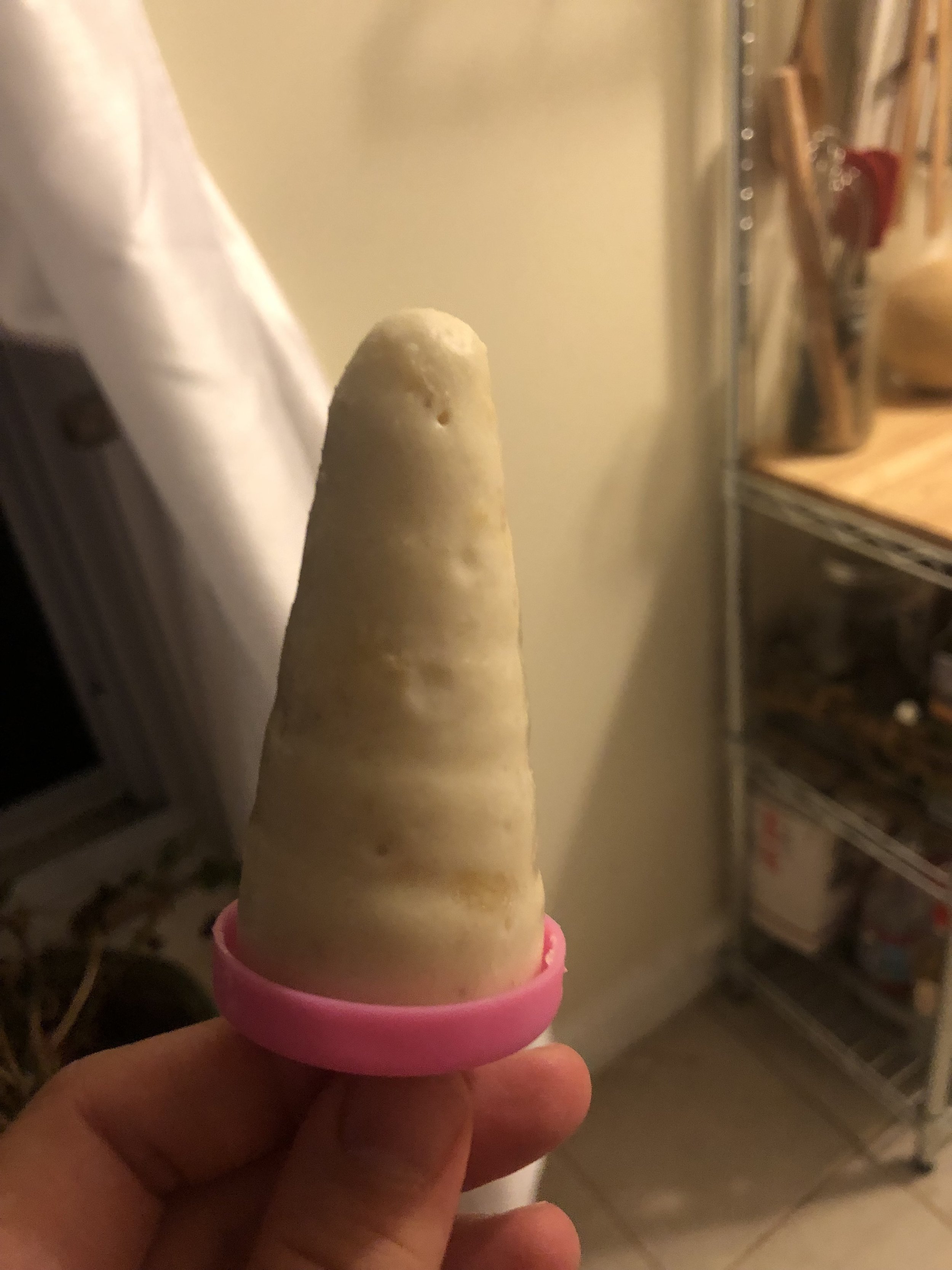 Yes, I just spent a paragraph telling you what this might look like to some people.  It still tastes good and even better, makes me laugh!