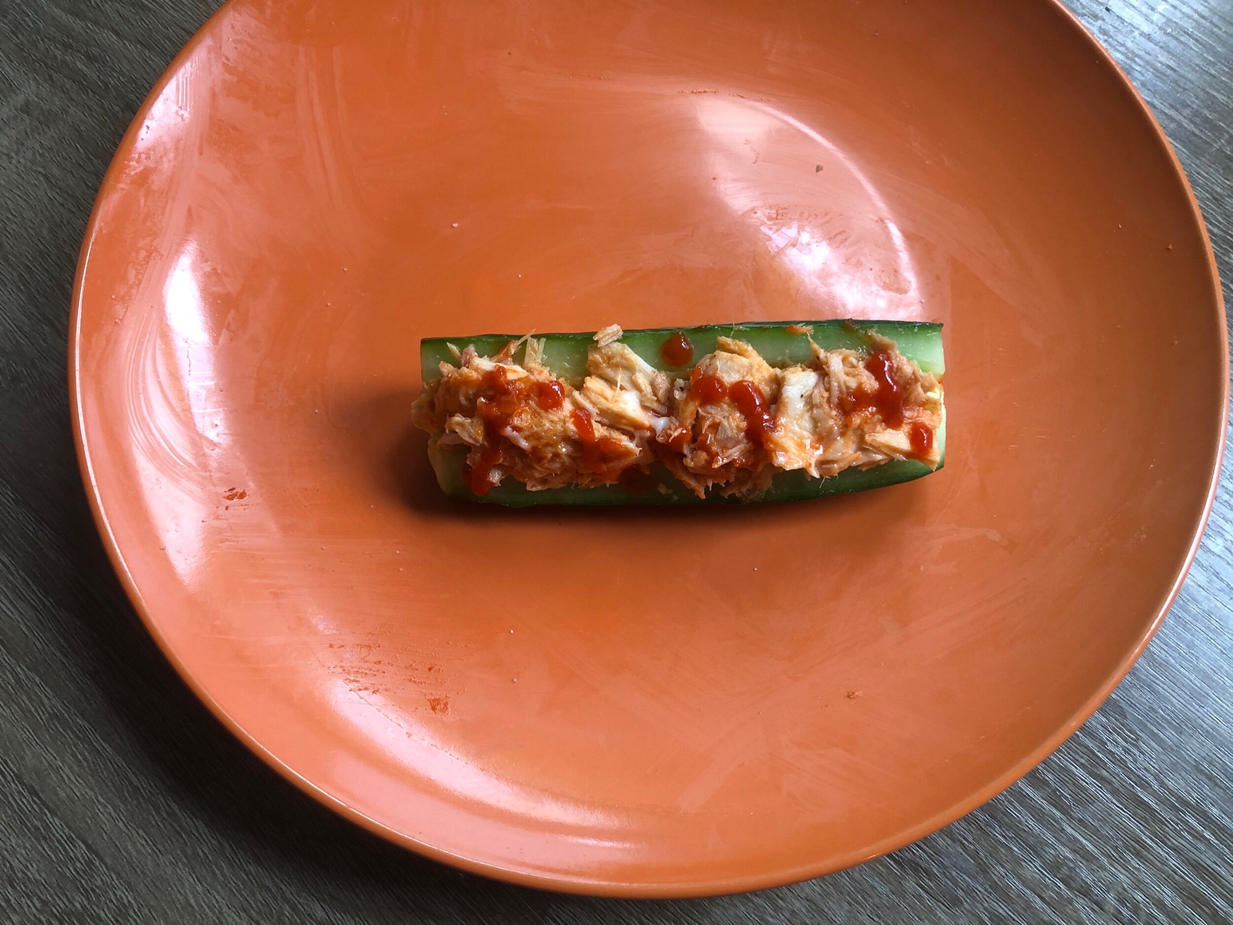 Drizzle Siracha over the top