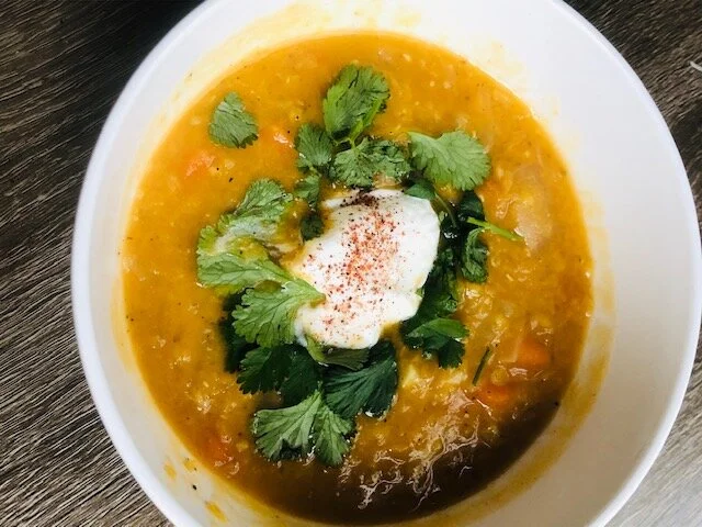 Bright Lentil Soup with Lemon