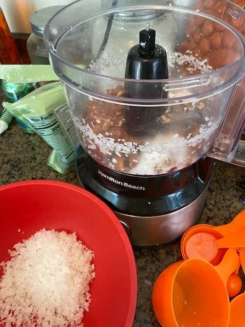 Preheat the oven to 350 degrees. Grease two 9-inch round cake pans and line the bottom of each with parchment paper. Grease the parchment paper, then dust with flour, tapping out excess.Finely grind the coconut in a food processor, then transfer to …