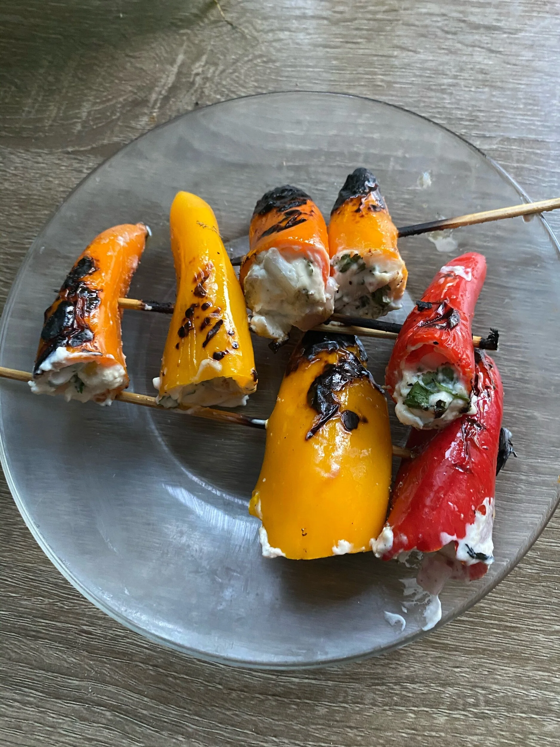 Remove from the grill snd serve hot (or cold)