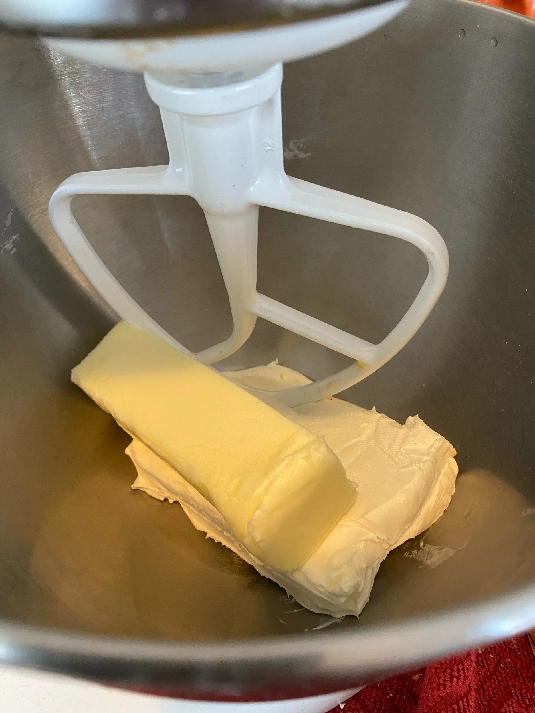 And now for your frosting- Spoiler Alert! Best creaM cheese frostIng ever! I even froze the excess for sweet cravings i might have!