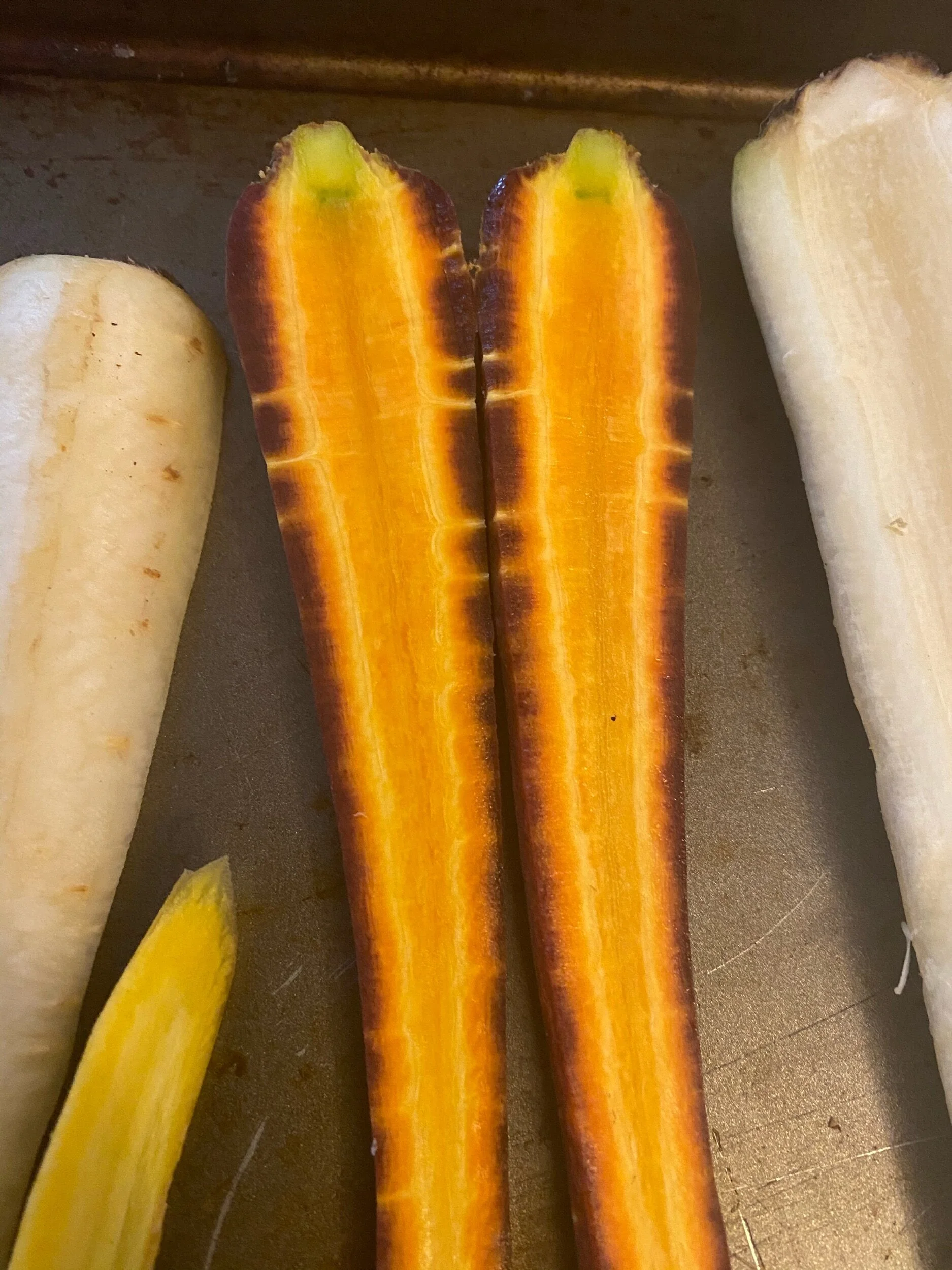 Remove from the oven after 30 minutes and then drizzle with honey for 25 minutes, or until roasted thoroughly and easily cuts with a fork.