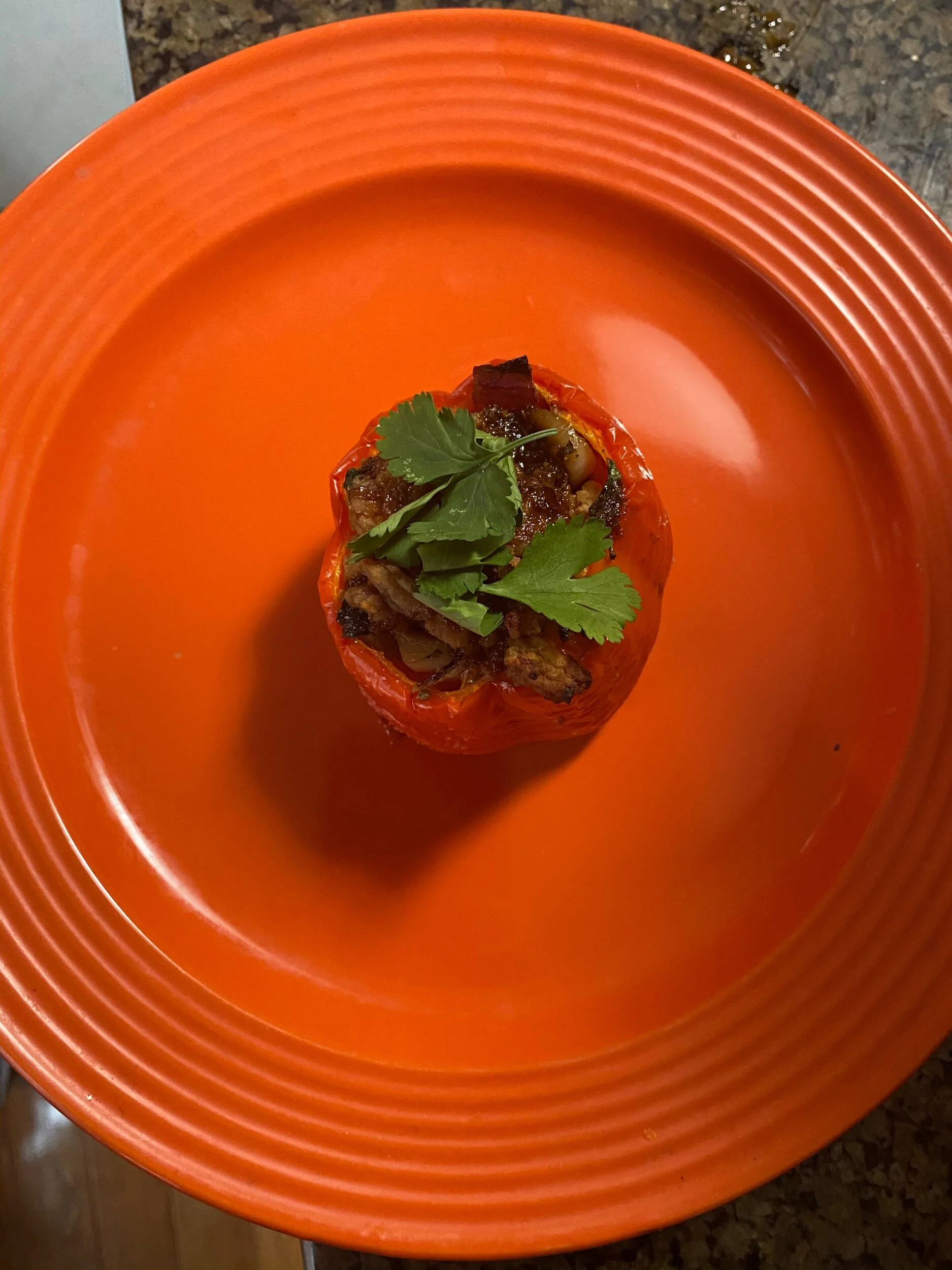 Serving Suggestion: Garnish with cilantro (or green onions)