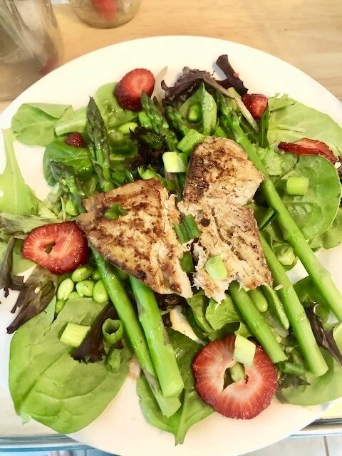 Charred Tuna Asian Green Salad (Repost from 2019)