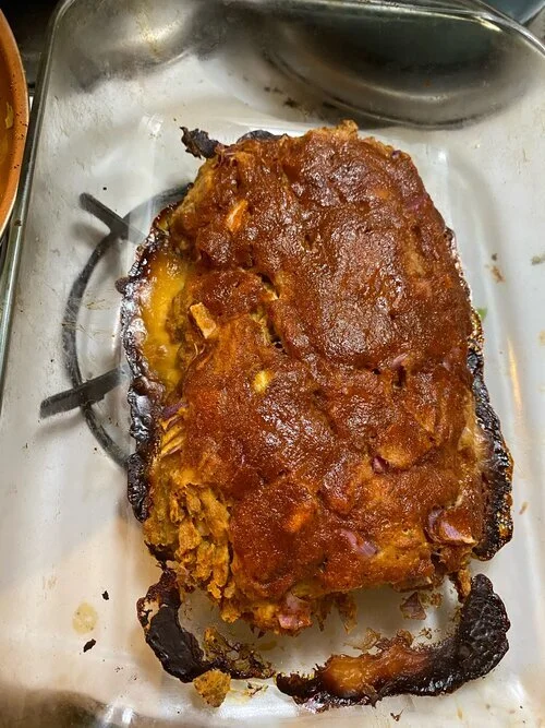 Buffalo chicken meatloaf