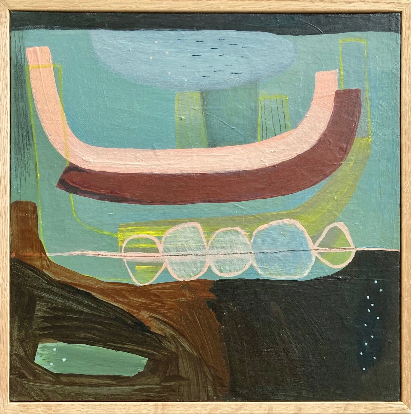 sinking into land & sky