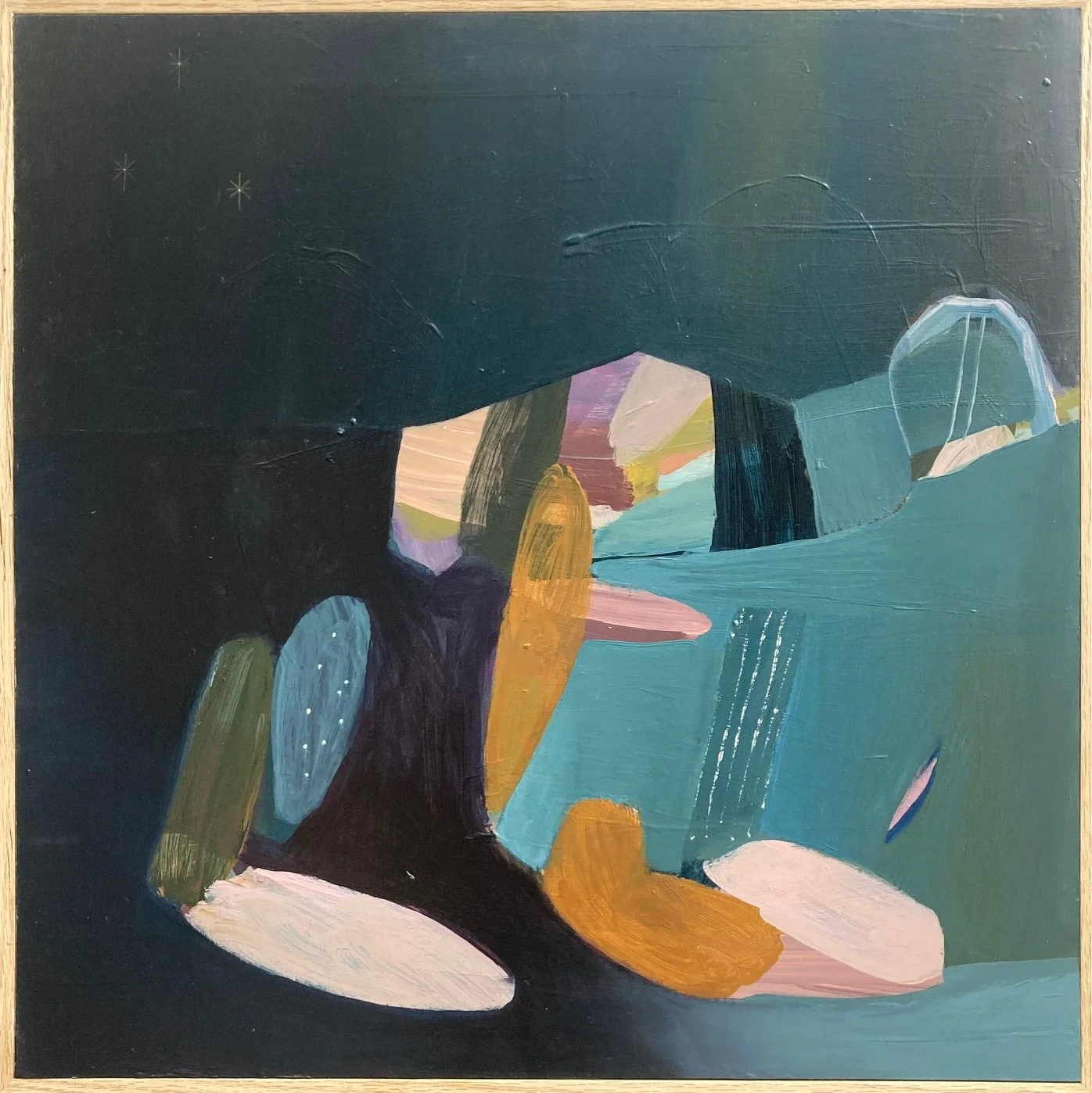 where the sea greets the sky