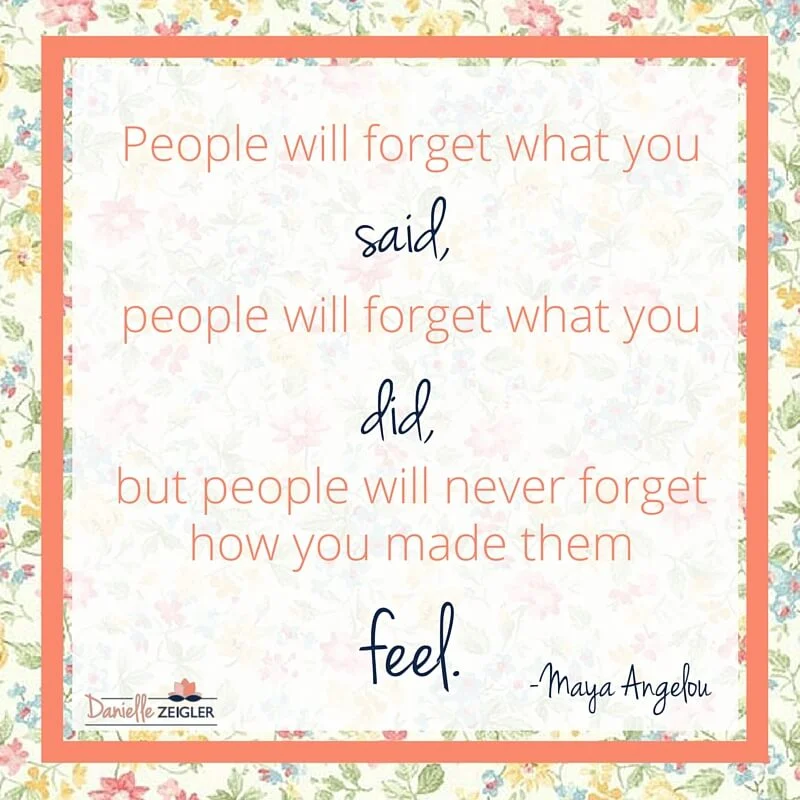 Maya Angelou Quote Made Them Feel