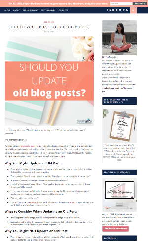 12 ways I updated this old blog post to add more value and reach more people