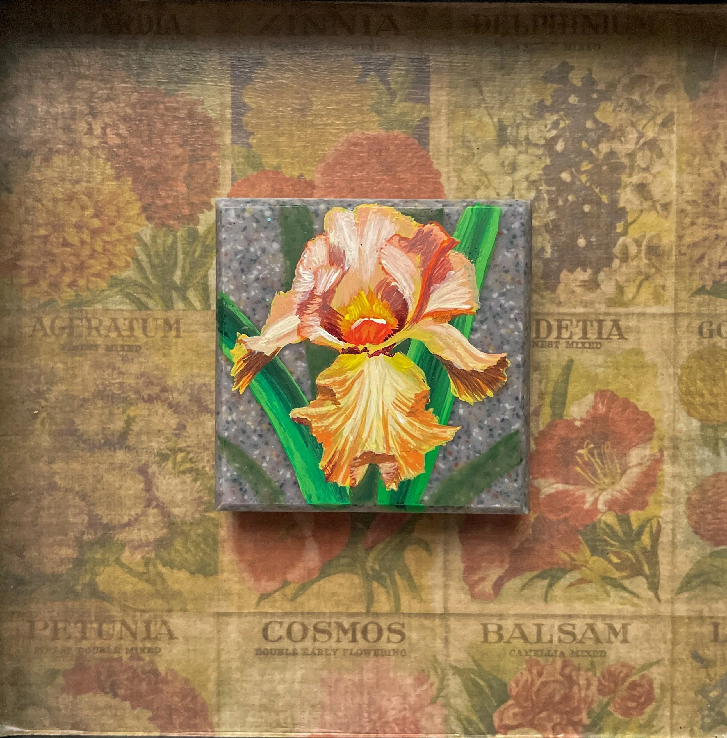Iris - Original Painting