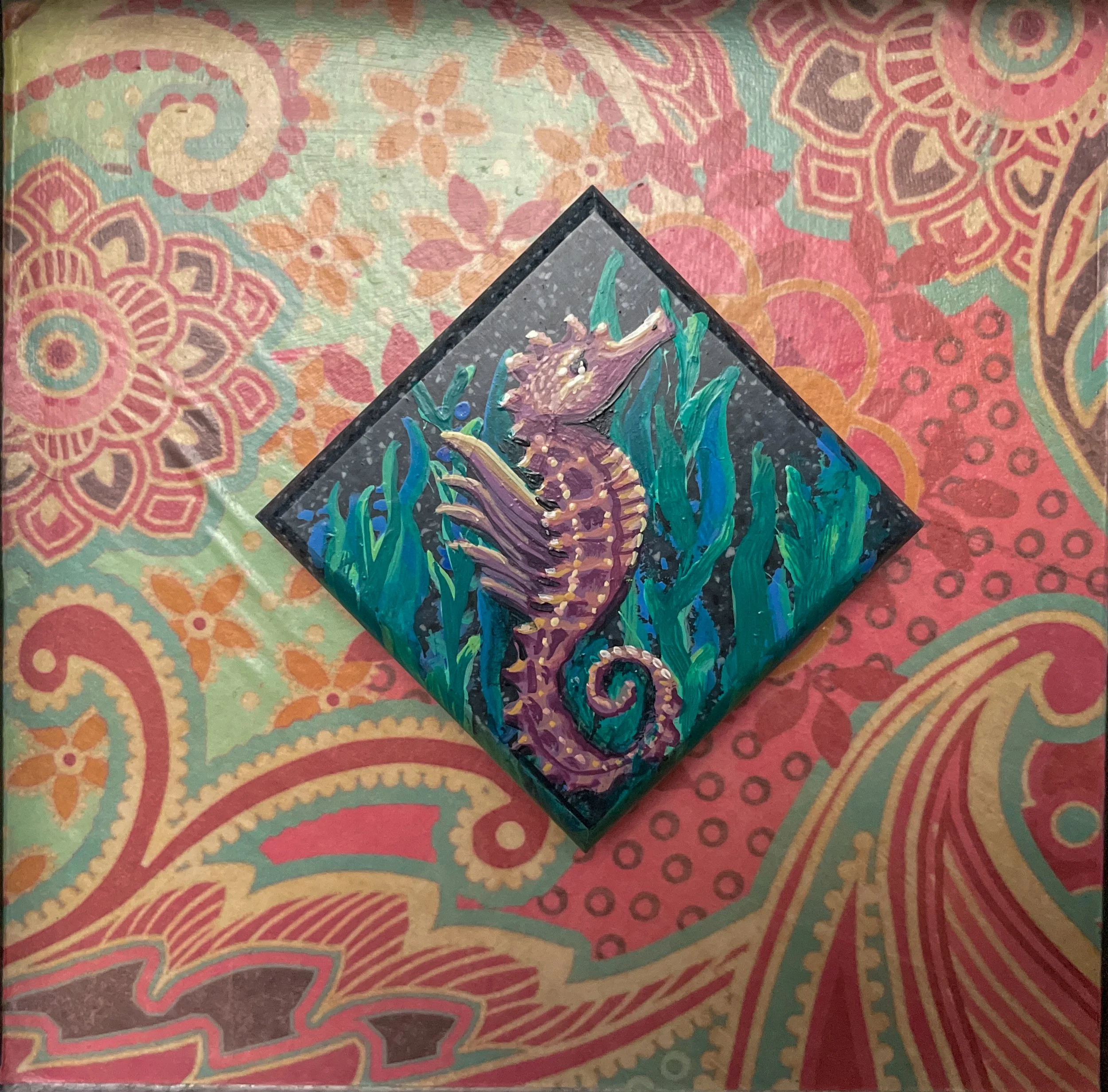 Seahorse - Original Painting
