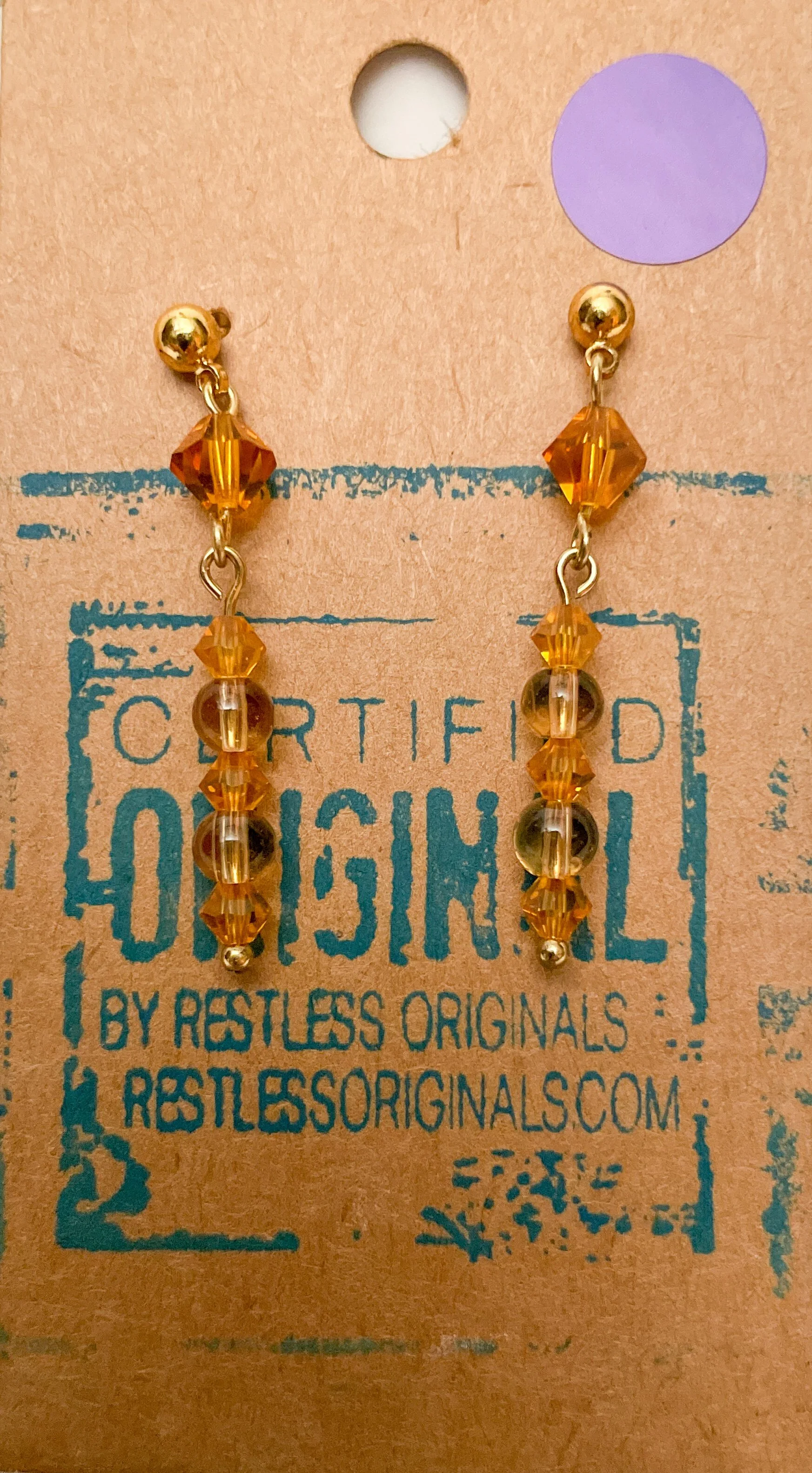 Fancy Pants - Handmade Earrings