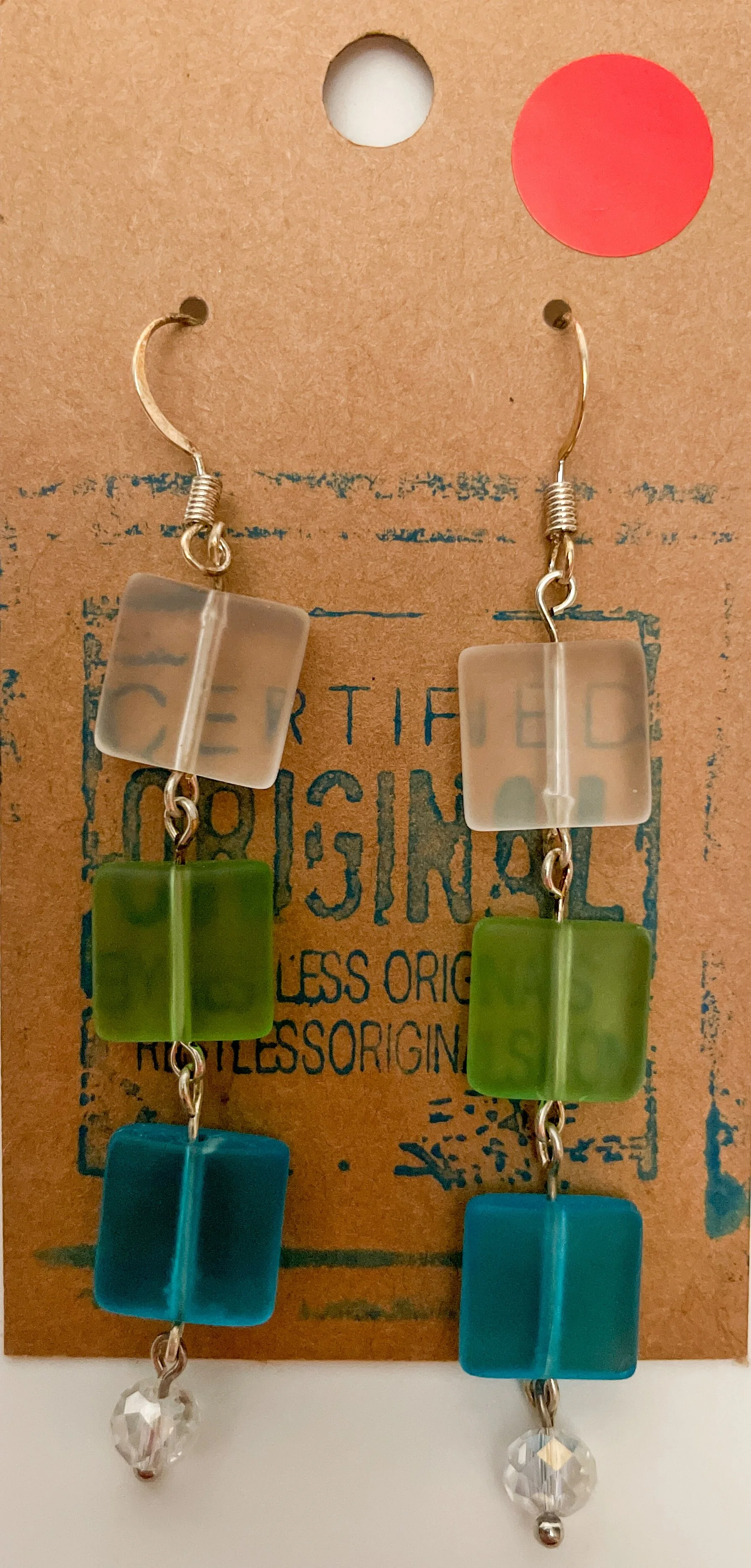 Fancy Pants - Handmade Earrings