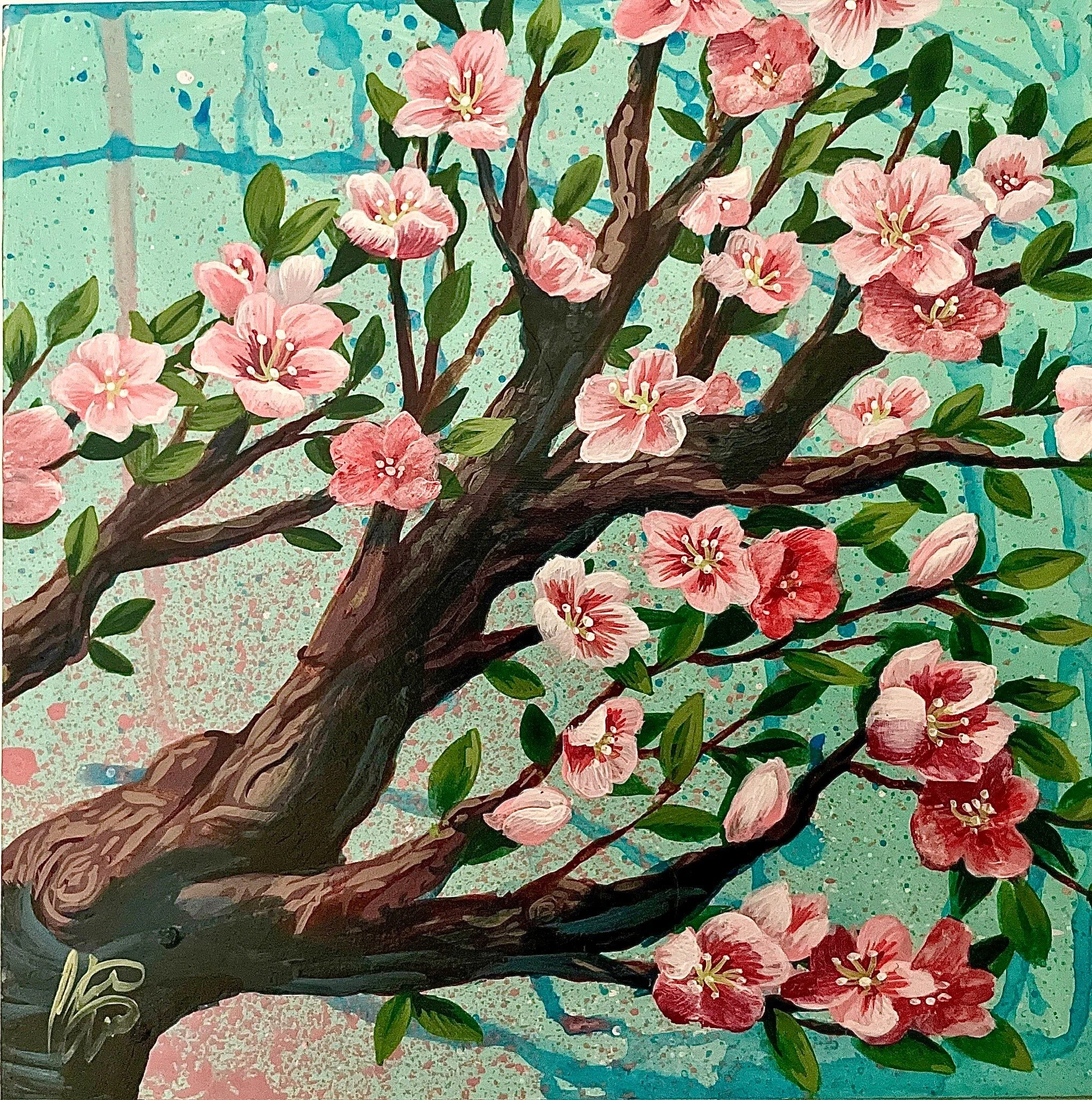 Blossoming - Original Painting