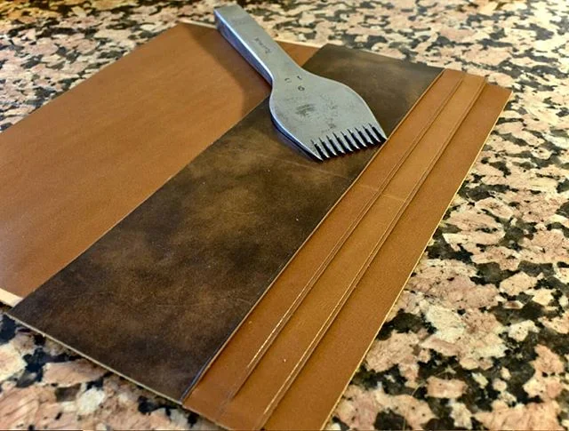 Interior components of the clutch wallet coming together.
#progress #process #design #clutchwallet #clutch #womenswallet #wallet #handmade #luxuryleather #leathergoods