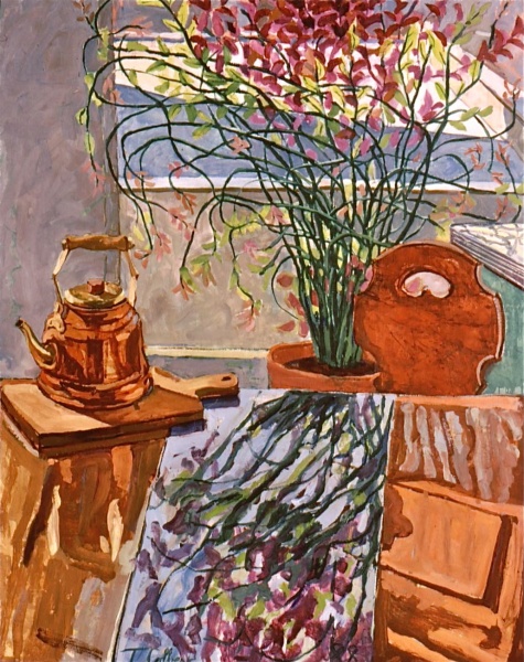 At the Water Table oil on linen