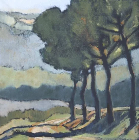 Tuscan Aria 20 x 20", oil on canvas
