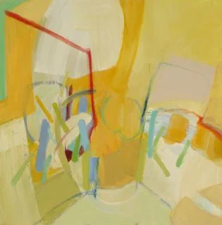 Wetlands 5 24 x 24" acrylic on canvas