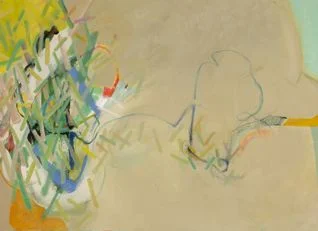 Wetlands 2 32 x 44" acrylic on canvas