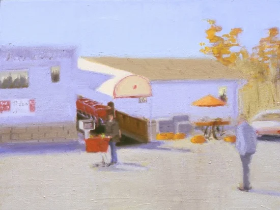 Shopping 18 x 24" oil on canvas
