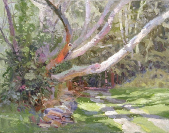 Reaching Out 16 x 20" oil on canvas