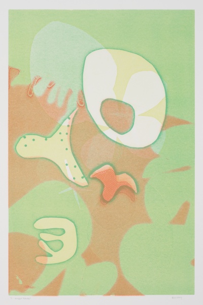 Flight School 23 x 15" monoprint