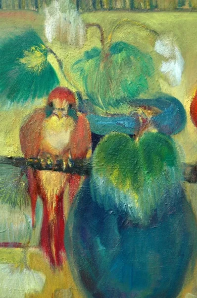 Sitting Pretty 22 x 13, oil on canvas