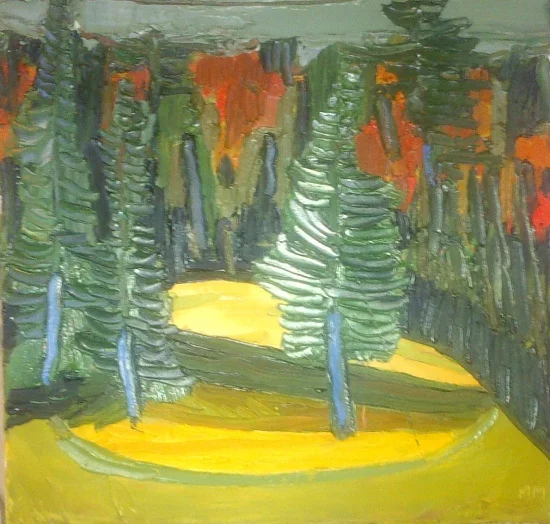  12" x 12" oil on canvas