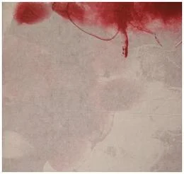 Rasberry Patch(triptych) 15" x 15" Lithograph, Chin-colle