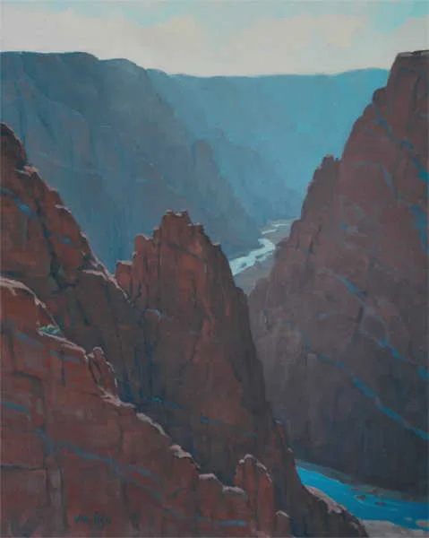 Gunnison 20" x 16", oil on canvas
