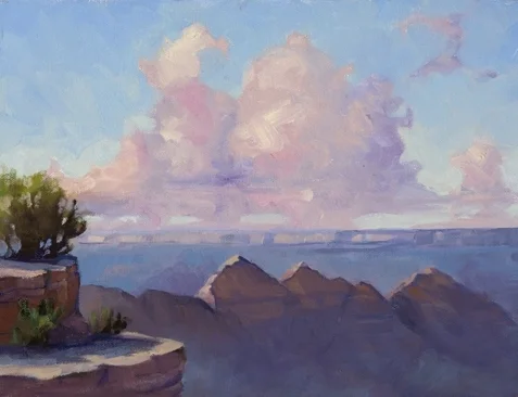 The Transformation 9" x 12", oil on canvas
