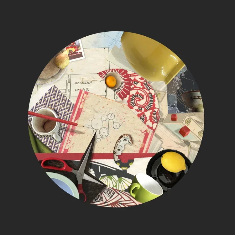 Bildstrich, 11 3/4 x 11 3/4, archival pigment print