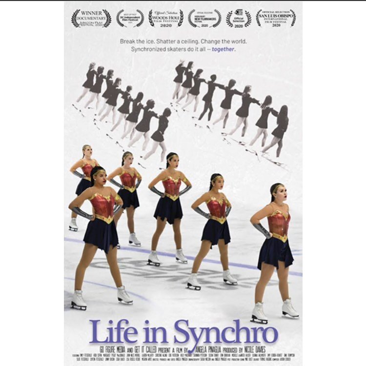 DRUM ROLL PLEASE! 🥁
&bull;
We are very excited to reveal the Life in Synchro movie poster! 🎥🍿
&bull;
We hope you like it! ❤️