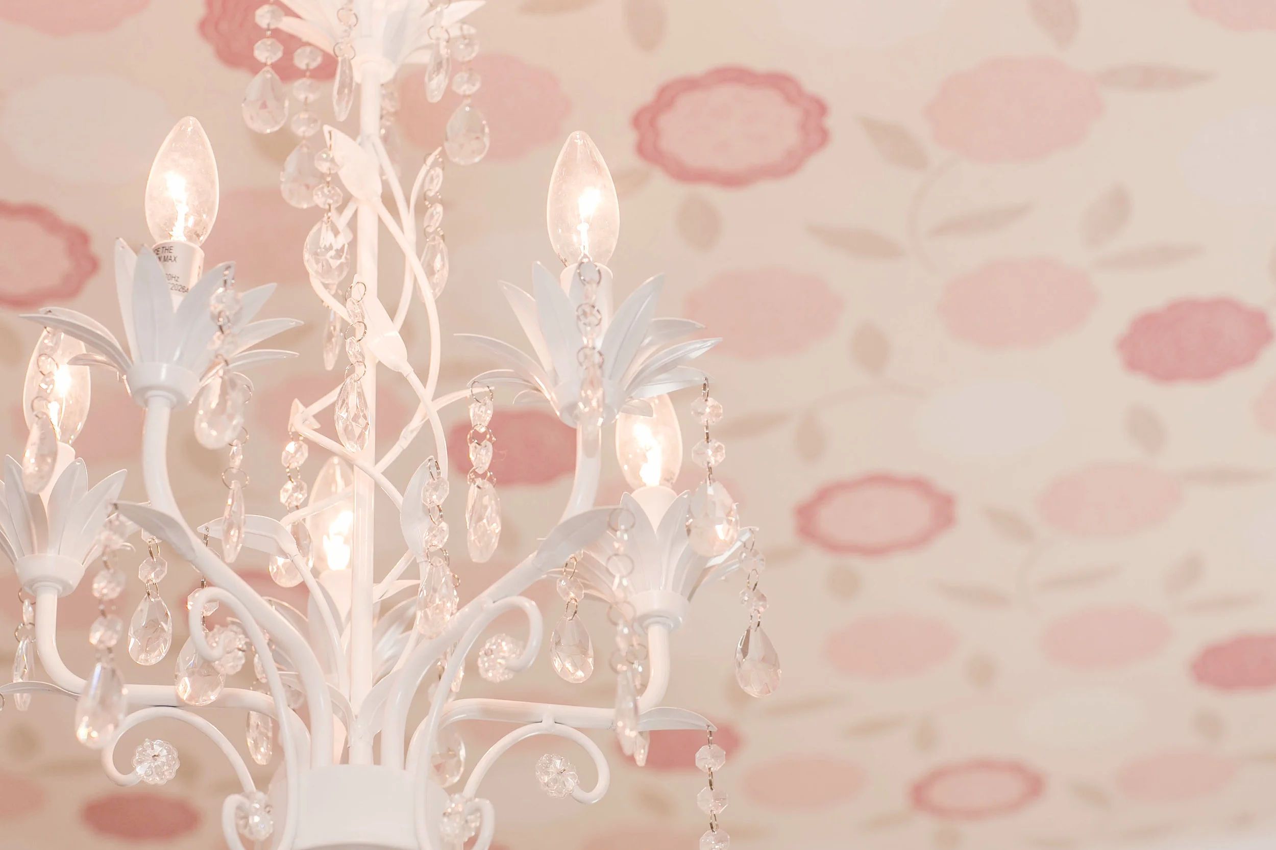 EllebrightDesigns.wallpaperceiling.pinkflowers.nursery