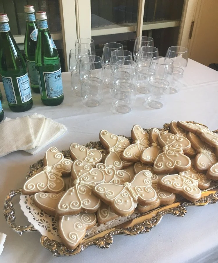 Food for Grieving: Butterfly Shortbread Cookies
