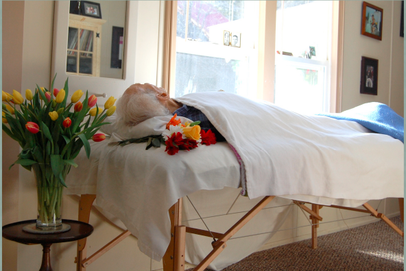 Funeral in a Residence