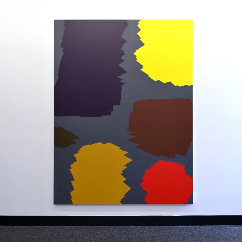 Synthetic polymer paint on linen 250 x 190 cm Courtesy of the artist and Anna Schwartz Gallery Stephen Bram Untitled (two point perspective) 2016